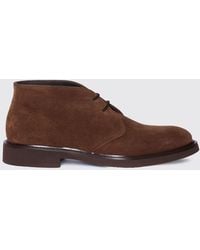 Doucal's - Suede Desert Boots - Lyst