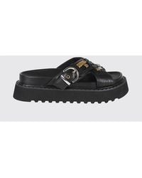 Pinko - Kate Leather Platform Sandals - Lyst