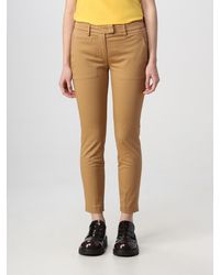 Dondup - Cotton Pants - Lyst