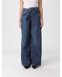 Agolde - Jeans Wide-Leg De De Algodón - Lyst