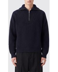 Jil Sander - Pull À Col Roulé En Laine Coupe Décontractée Et Épaules Tombantes - Lyst
