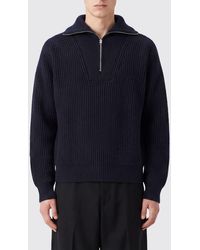 Jil Sander - Pull À Col Roulé En Laine Coupe Décontractée Et Épaules Tombantes - Lyst
