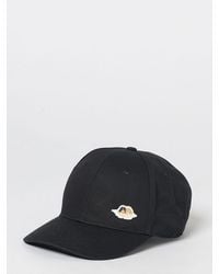 Fiorucci - Cotton Baseball Cap With Rigid Visor And Applied Logo - Lyst