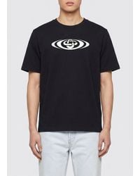 CASABLANCA - Printed Organic Cotton T-Shirt - Lyst