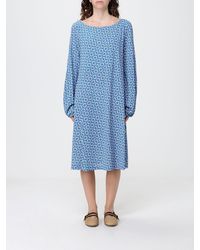 Maliparmi - Boat Neck Floral Print Mini Tunic - Lyst