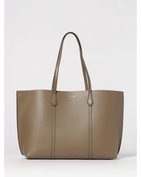Tory Burch - Perry Grained Leather Shopping Bag - Lyst