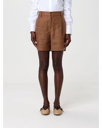 Brunello Cucinelli - Linen Shorts - Lyst