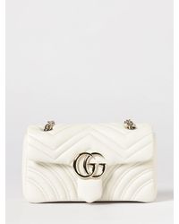 Gucci - Borsa A Spalla Gg Marmont Piccola - Lyst