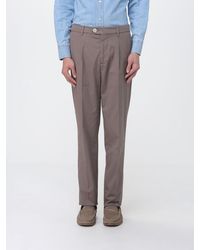 Brunello Cucinelli - Stretch Cotton Chino Pants - Lyst