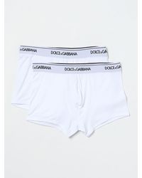 Dolce & Gabbana - Set 2 boxer in cotone stretch - Lyst