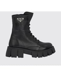 Philipp Plein - Lace-Up Combat Boots - Lyst