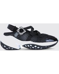 Roger Vivier - Viv' Run Mesh Ballerina With Jewel Buckle - Lyst