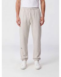 Represent - Contrast Embroidered Logo Cotton Jogging Trousers - Lyst