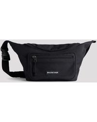 Balenciaga - Explorer Gürteltasche Aus Nylon Mit Appliziertem Logo Und Verstellbarem Riemen - Lyst