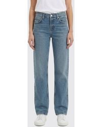 Agolde - Jeans Rectos De Denim De Algodón Reciclado - Lyst