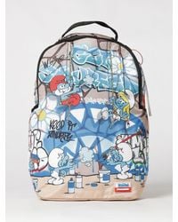 Sprayground - Smurfs Art Party Graphic Print Backpack With Laptop Pocket - Lyst
