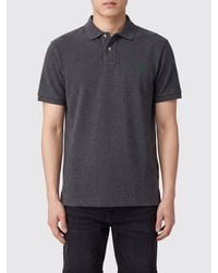 Polo Ralph Lauren - Basic Cotton Polo Shirt With Pony Logo - Lyst