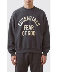 Fear Of God - Relaxed Fit Cotton Jumper With Contrast Logo - Lyst