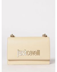 Just Cavalli - Saffiano Faux Leather Bag - Lyst