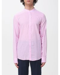 Manuel Ritz - Linen And Cotton Casual Shirt - Lyst