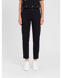 Twinset - Cotton Blend Slim Fit Trousers - Lyst