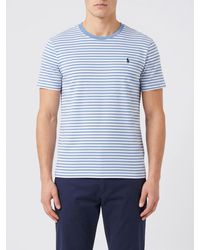 Polo Ralph Lauren - Striped Cotton T-Shirt - Lyst
