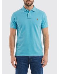 Polo Ralph Lauren - Cotton Polo Shirt With Pony Logo - Lyst