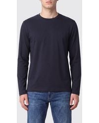 Dondup - Long-Sleeved Cotton T-Shirt With Crew Neck And Contrast Logo - Lyst