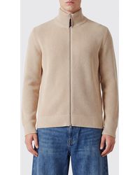 Maison Margiela - Wool Cardigan With French Collar And Two-Way Zip - Lyst