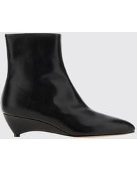 Jil Sander - Leather Arc Ankle Boots - Lyst