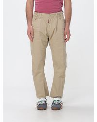 DSquared² - Cotton Casual Trousers - Lyst