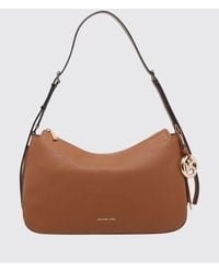 Michael Kors - Nolita Medium Pebbled Leather Shoulder Bag - Lyst