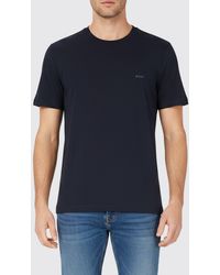 BOSS - Basic Baumwoll-T-Shirt - Lyst