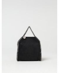 Stella McCartney - Falabella Micro Crackled Faux Suede Bag - Lyst