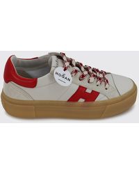 Hogan - Crosswind Leather Sneakers - Lyst