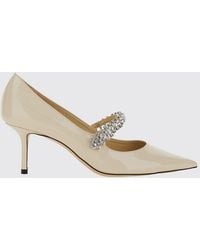 Jimmy Choo - Bing Mary Jane Crystal-Embellished Patent Leather Pumps - Lyst