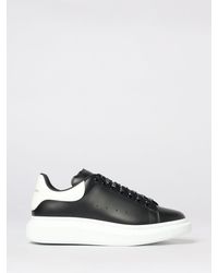 McQueen - Oversized Leather Sneakers - Lyst
