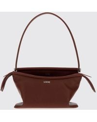Loewe - Whisker Smooth Calfskin Shoulder Bag With Flat Handle - Lyst