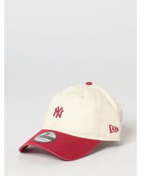 KTZ - 9Twenty New York Yankees Mlb Mini Logo Embroidered Cotton Cap - Lyst
