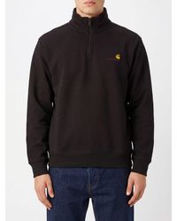 Carhartt - Cotton-Blend Half-Zip Sweatshirt With High Neck - Lyst