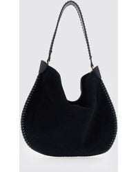 Isabel Marant - Large Oskan Suede Hobo Bag With Studs - Lyst
