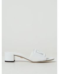 Dolce & Gabbana - Flache sandalen - Lyst