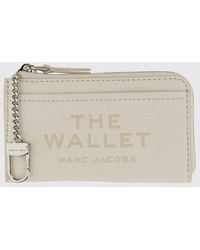 Marc Jacobs - The Top Zip Multi Grained Leather Wallet - Lyst