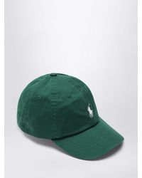 Polo Ralph Lauren - Cotton Baseball Cap With Embroidered Logo - Lyst