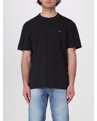 Calvin Klein - T-shirt in cotone con logo - Lyst