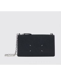 Maison Margiela - Mini Leather Crossbody Bag With Zip And Four Stitches - Lyst