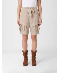 Isabel Marant - Viscose And Cotton Shorts - Lyst