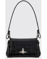 Vivienne Westwood - Hazel Croc-Effect Leather Mini Handbag With Orb Logo - Lyst