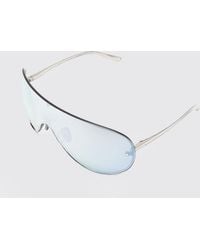 Gucci - Aviator-Style Shield Sunglasses - Lyst