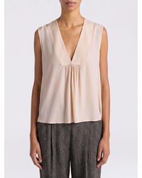 Momoní - Momon&Igrave Silk Blend Blouse - Lyst
